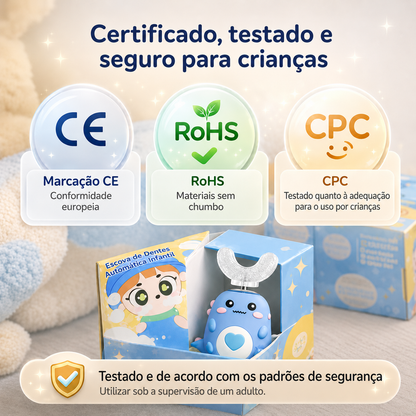 DinoEscova - Escova de dentes elétrica para crianças
