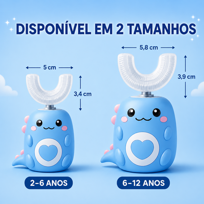 DinoEscova - Escova de dentes elétrica para crianças
